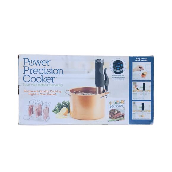 Power Precision Cooker Other - NEW Power Precision Cooker Sous-Vide Method Of Cooking NOB